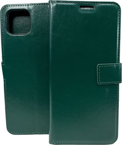Portemonnee Book case Hoesje Geschikt voor: Oppo A73 5G & A53 5G - Groen
