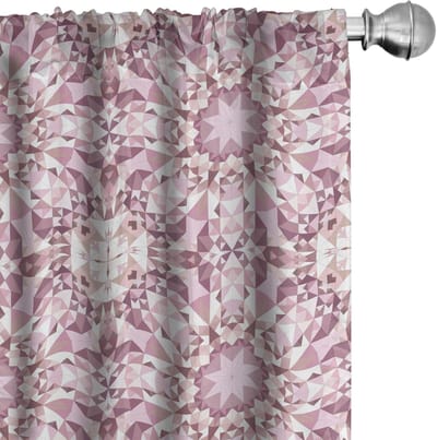 ABAKUHAUS Abstrakt Voorhangen – 2-delige set 75x225 cm – microvezel