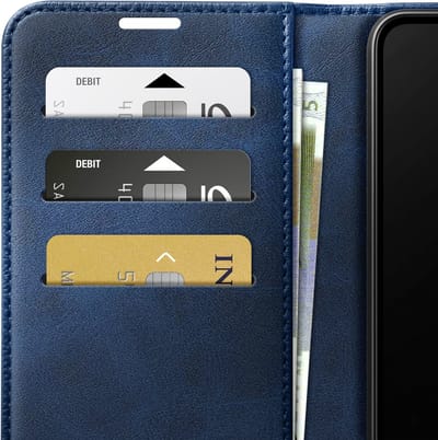 Zanae, Etui Geschikt voor iPhone 16 Pro Columbia Editie met Standaardfunctie, Nachtblauw