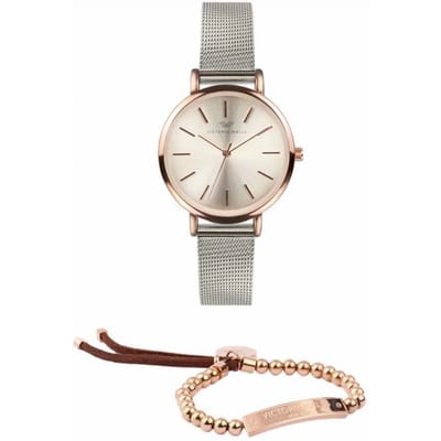 Victoria Walls VWS069 Horloge Armband Set Dames 36 mm