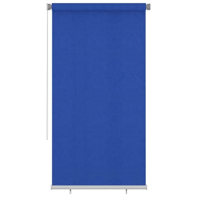 vidaXL Rolgordijn voor buiten 125(B)x230(H) cm HDPE blauw