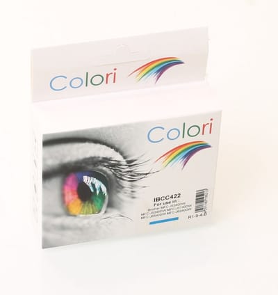 Colori huismerk inkt cartridge geschikt voor Brother LC422C Cyan MFC-J5340DW MFC-J5345DW MFC-J5740DW MFC-J6540DW MFC-J6940DW
