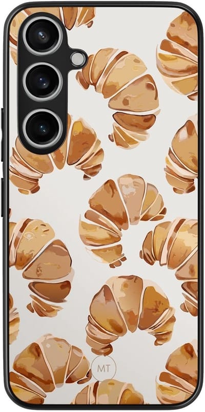 Hoesje geschikt voor Samsung Galaxy A15 - Croissant - TPU Hard Case Backcover - Beige - Mooie Telefoonhoesjes