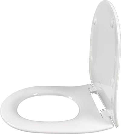 Toiletbril - Toiletzitting - Badkamer Vernieuwen - Soft-close mechanisme - Ovaal - Wit