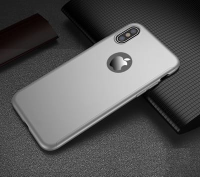 360 bescherming harde hoes + gehard glas voor iPhone X Geld
