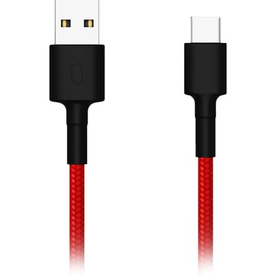 Xiaomi USB‑A naar USB‑C Kabel 1M | Snelladen en Dataoverdracht | 1 Meter Oplaadkabel | Compatibel met USB‑A Opladers | Geschikt voor Smartphones, Tablets en USB‑C Apparaten | Rood