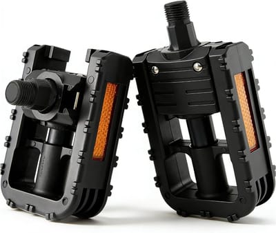 Vouwbare Fiets Pedalen - Clipless Nylon Vervangingspedalen voor Mountainbike en Racefiets, Geschikt voor Buiten Fietsen en Offroad Activiteiten