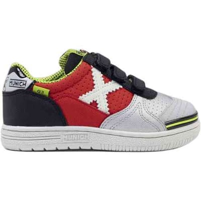 Munich G-3 Velcro 446 Zaalschoenen Rood EU 26