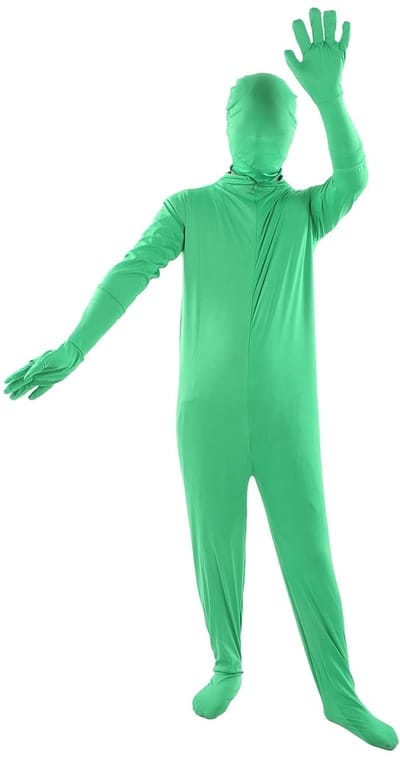 Dailygoods- Bodysuit Groen - Full Body - Stretch Stof - Unisex - Fotografie Kostuum - Melkzijde - Ademend vermogen - Groen Schermpak
