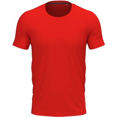 Stedman Clive Crew Neck S9600 - SCARLET RED - S