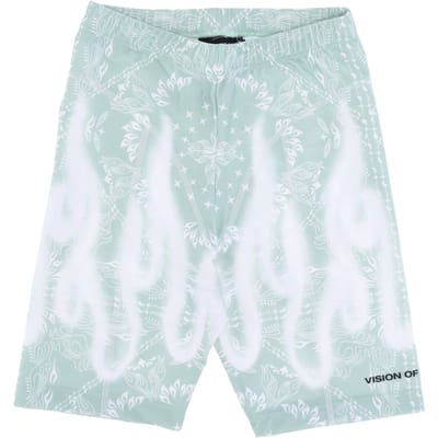 Damesfietsbroek Bandana Print Legging Groen
