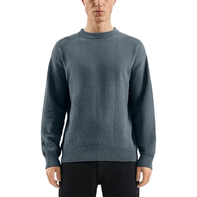 s.Oliver -qs Pullover Blue Size: XS | Sweaters Outlet | Heren | Blauw