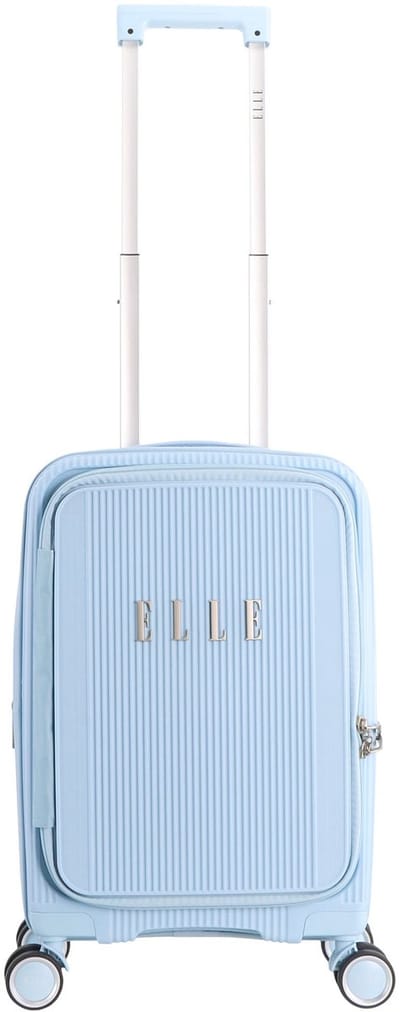 Elle Da'Vine Handbagage harde koffer / Trolley / Reiskoffer - (Small) - :ichtblauw - Lichtblauw / Small