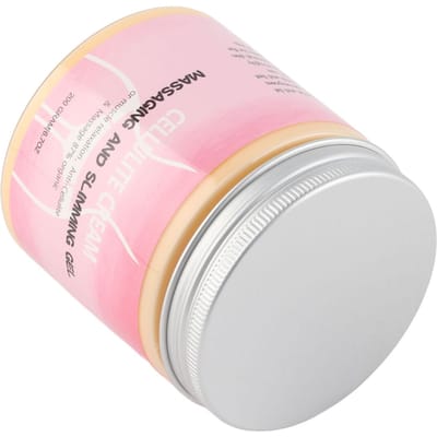 Crème modelante pour le corps 200 g, crème anti-cellulite, crème amincissante pour massage et perte de poids white