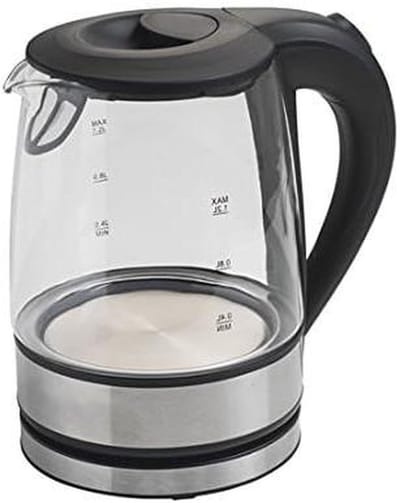 Elektrische Waterkoker - Thee Waterkoker - Snel Water Koken - Gemaakt in Italië - 1.2 liter - Metaal