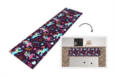 Keukenloper - Loper keuken - Unicorn - Ballet - Patroon - 200x50 cm - Keukenloper vinyl