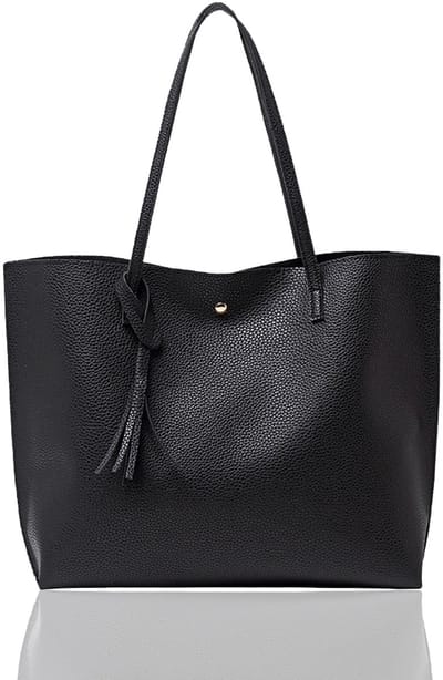 MTTproducts- Tote Bag Waterdicht - Grote Capaciteit - Handtas Dames - PU Leer - Met Binnenvak - Modieuze Tassel Decoratie