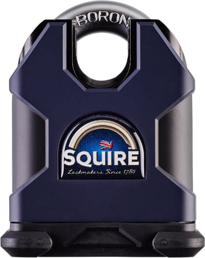 Squire Stronghold SS65CS - Hangslot - CEN6 - Gesloten beugel - Ultra hoogwaardig slot - Massief staal - 10 jaar garantie
