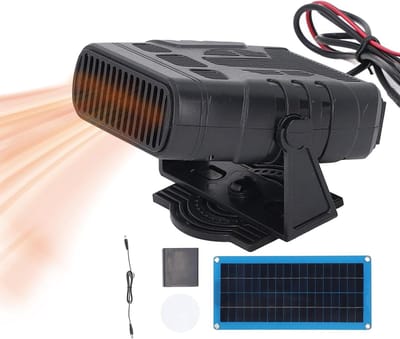Zonnepaneel Verwarming - Energiebesparend Paneel - Buiten Verwarmen - Duurzaam PET Materiaal - 100 cm Kabel - Niet gespecificeerd
