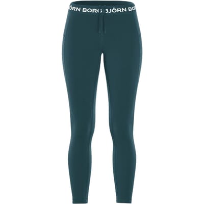 Björn Borg Performance Tight Dames Sportlegging - Groen - Maat L