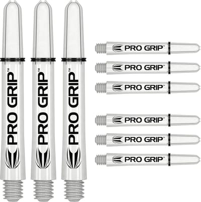 Dartpijlen Shafts Set Wit - Shafts Inbetween Plus Grip
