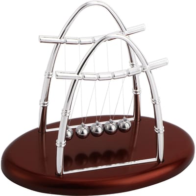 Newton s Cradle Balance Steel Balls Physics Science Pendulum Ornaments Toy Desk