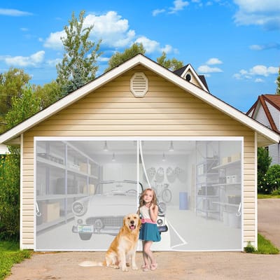 Magnetische Hordeur 90 x 180 cm - Automatisch Sluitend en Eenvoudig Te Installeren