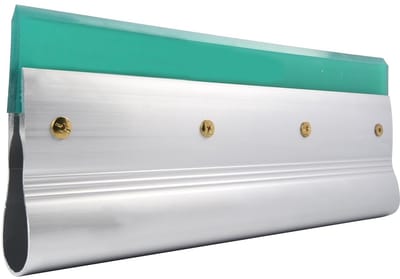 Dailygoods- Aluminium Schraper Ergonomische Handgreep - Zeefdruk - Slijtvast - Oplosmiddelbestendig - Duurzaam - 40cm - Zeefdrukrakel