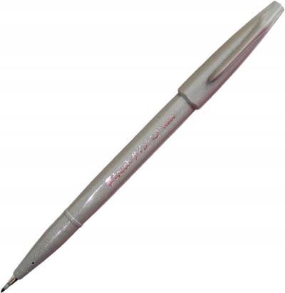 Pentel Brush Sign SES15C Grijs
