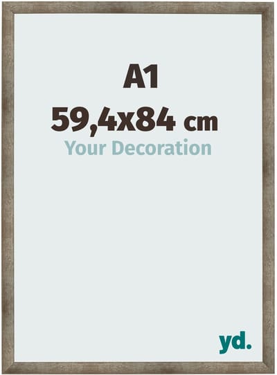 Your Decoration - Fotolijst A1 59,4x84 cm - MDF - Metaal Vintage - Bologna