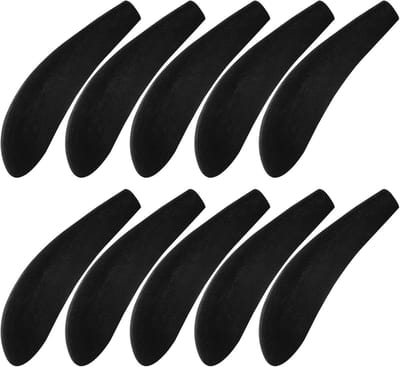 Kleerhanger Kussens - Schouderbeschermers - Kleding Beschermen - Antislip Schuimrubber - 10 Stuks - Zwart