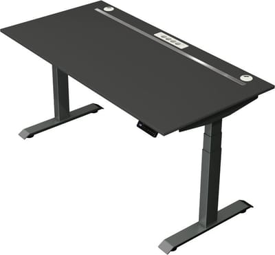 Kerkmann - Zit sta bureau Move Boost 4 - 160x80cm - antraciet-antraciet
