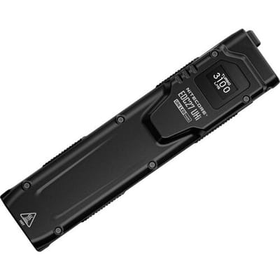 NiteCore EDC27 UHI NC-EDC27UHI Zaklamp LED werkt op Li-ion oplaadbare batterij 3100 lm 55 h 122 g