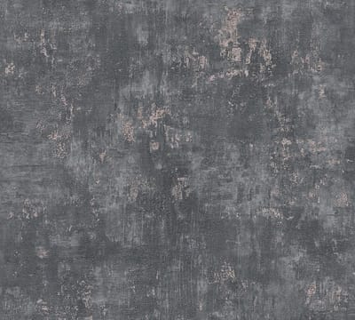 METALLIC BEHANG | Industrieel - Rosegoud Grijs Zwart - Livingwalls Stories of Life