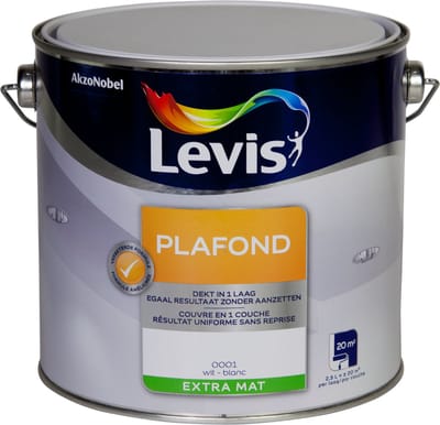 Levis - Plafond - Wit - 2,5 L