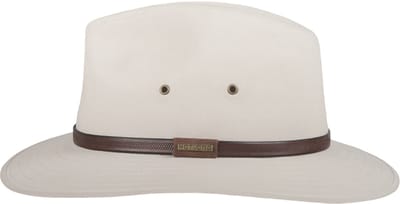 Hatland - UV-Fedora hoed voor volwassenen - Zusmen - Plamuurwit - maat 59CM