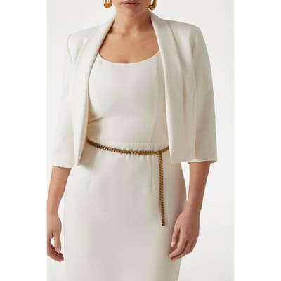 GUESS Sunny Cover Shoulder Sandy Shore Größe: 38 | Blazer Outlet | Damen | Braun