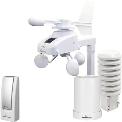 Techno Line MA 10061 Set Mobile Alerts MA 10061 Set WiFi-weerstation Verwachting voor 12 tot 24 uur Aantal sensoren max.: 50