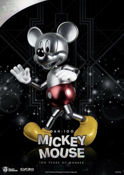 Beast Kingdom - Disney - DAH-100 - Disney 100e Jaar van het Wonder - Mickey Mouse - 16cm