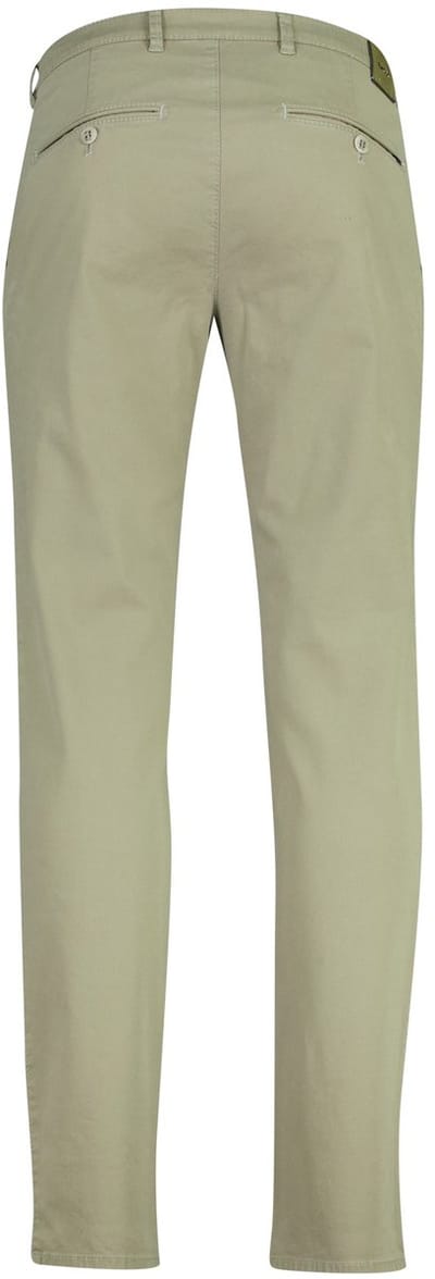 Pantalon Brax Fabio flatfront wijde fit  groen