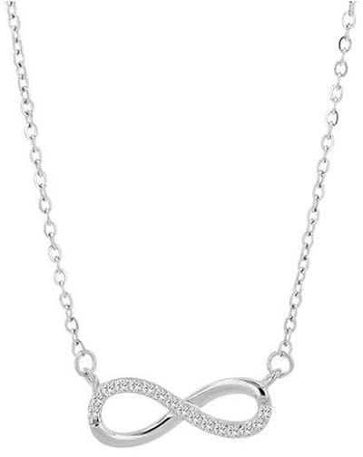 AKZENT Akzent damesketting met hanger "Thessa" van 925 Sterlingzilver, gerhodineerd, duurzaam