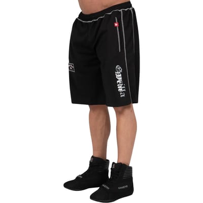 Gorilla Wear Marlow Mesh Shorts - Trainingsbroek - Zwart/Grijs - S/M