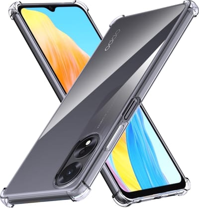 Hoesje Geschikt voor Oppo A18/Hoesje Geschikt voor Oppo A38 4G hoesje siliconen transparant case shockproof backcover