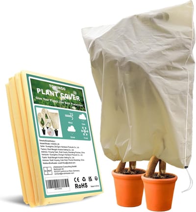 CE - Plantenbeschermhoes - 180x120 cm - Beige - Ritsontwerp