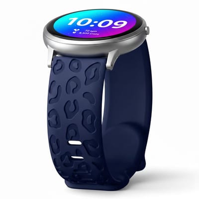 Marineblauw silicone horloge band dames heren Geschikt voor serie samsung galaxy watch 7 / 6 / 5 / 5 pro / 4 / FE / ACTIVE / ACTIVE 2 20 mm smartwatch – classic soft replacement strap – verstelbare sport stijl