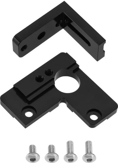Dailygoody - Verstelbare Touch Sensor Mount - 3D Printer Accessoire - Zwart - Compatibel met Ender 3 en CR-10 - Eenvoudige installatie - Ideaal voor 3...