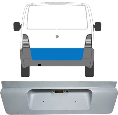 Buiten reparatiepaneel achterste deuren voor Mercedes Vito I W638 1996-2003