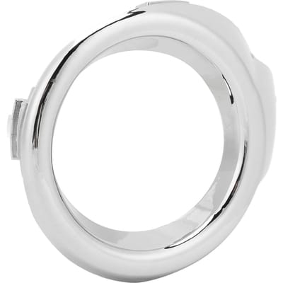 Sierlijst mistlamp voor ABS Chroom Krasbestendig Hoge Taaiheid Elegant voor Fiesta MK7 2008 tot white