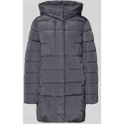Regular fit gewatteerd jack met capuchon, model 'LINA'