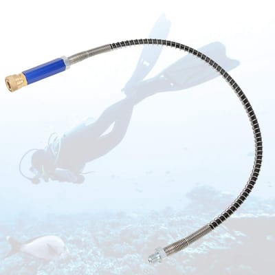 Dailygoods- Olie-waterafscheider Hoogwaardig Materiaal - Metalen Filter - Hogedrukpomp - Veerslang - Buitendraad Vrouwelijk - Duurzaam Ontwerp